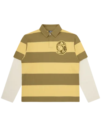 Applikert Astro-rugby-skjorte med lagdelte striper