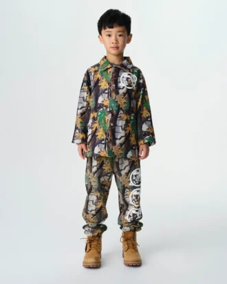 Astro-trenerjakke for barn med tre-camo og Arch Logo