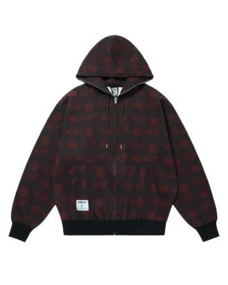 Billionaire Boys Club hettegenser med full glidelås