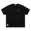 Bomulls-T-skjorte med brodert logo – Running Dog