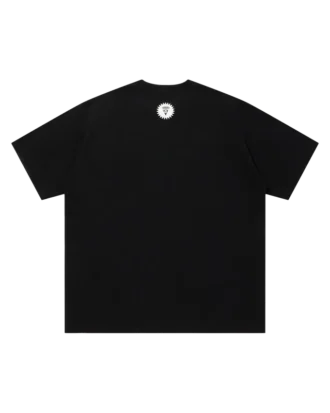 Bomulls-T-skjorte med brodert logo – Running Dog