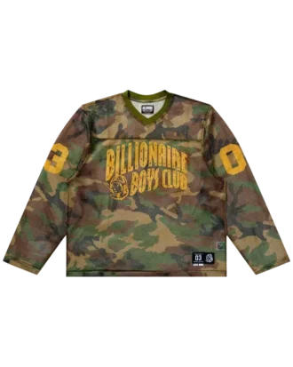 Camo Curve SS-strikkeplagg (boxy passform)