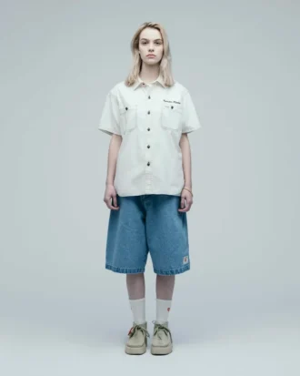 Chambray-skjorte