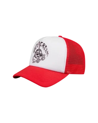 Cherry-trucker-cap