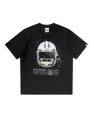 Dallas Cowboys-hjelm-T-skjorte