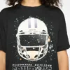 Dallas Cowboys-hjelm-T-skjorte