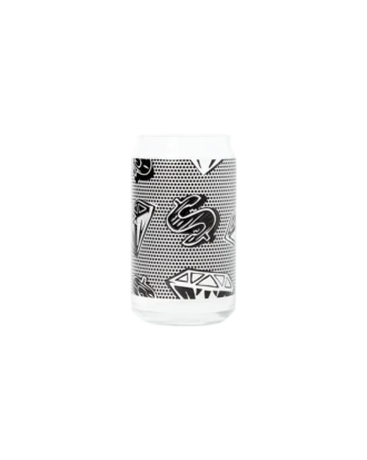 Diamonds & Dollars brusglass