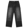 Diamonds & Dollars-denim-tømmerbukser