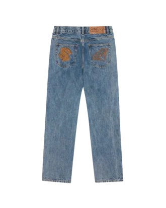 Diamonds & Dollars selvedge-denimbukser