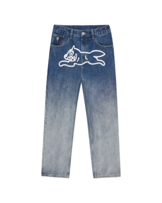 Fade out Running Dog double scoop denim bukser