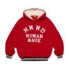 Fleece-genser med halv glidelås