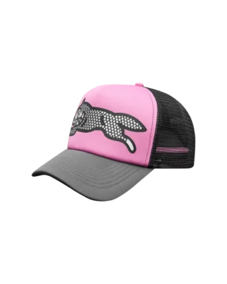 Glitter Running Dog-trucker-cap
