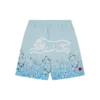 Gradient snakeskin running dog-badeshorts
