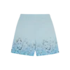 Gradient snakeskin running dog-badeshorts