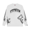 Halftone multi logo ls T-skjorte