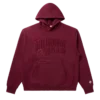 Hettegenser med chenille-logo