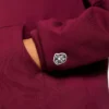 Hettegenser med chenille-logo