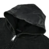Hettegenser med logo med brodert måke og trykk