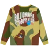 Kids Space Camo LS T-skjorte