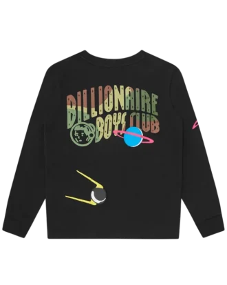 Kids Space Camo LS T-skjorte