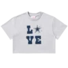 Kort T-skjorte for kvinner med Dallas Cowboys-motiv
