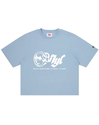 Kort T-skjorte for kvinner med NYC OG-logo