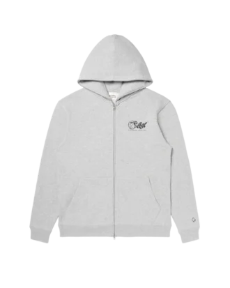 Lil og-logo hettegenser med full glidelås