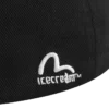 Logo med brodert måke.