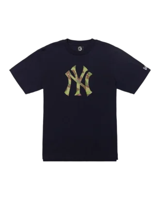 NY Yankees Space Camo Logo T-skjorte