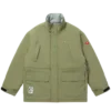 Nylonjakke med brodert logo