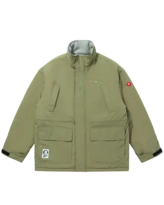 Nylonjakke med brodert logo
