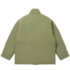 Nylonjakke med brodert logo