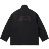 Nylonjakke med brodert logo