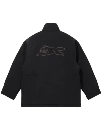 Nylonjakke med brodert logo