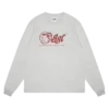 OG-logo LS-T-skjorte i burgunder