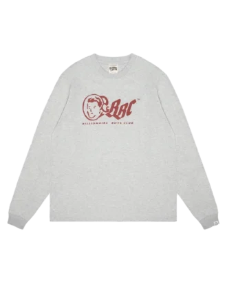 OG-logo LS-T-skjorte i burgunder