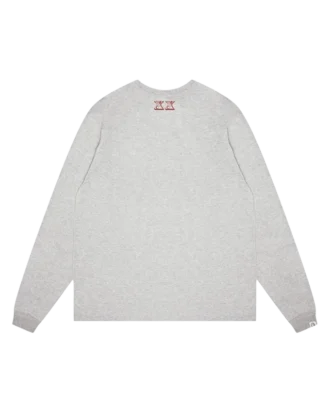 OG-logo LS-T-skjorte i burgunder