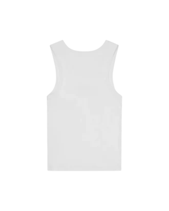 Ribbet vesttop for kvinner med perlebesatt Running Dog