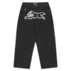 Running Dog-denimbukser med trippel skål