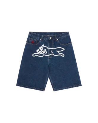 Running Dog-denimshorts