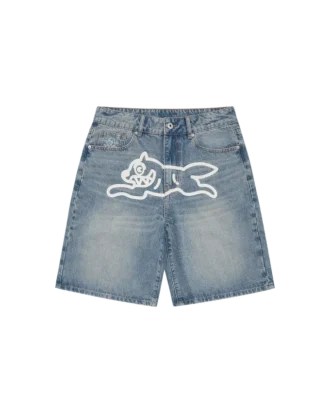 Running Dog-denimshorts