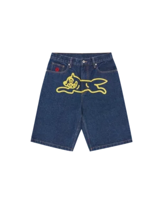 Running Dog-denimshorts