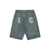 Running Dog-denimshorts