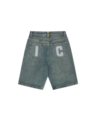 Running Dog-denimshorts