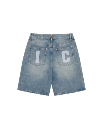 Running Dog-denimshorts