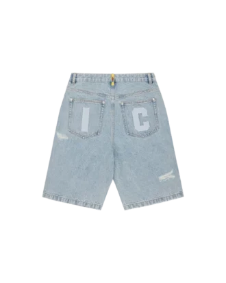 Running Dog-denimshorts