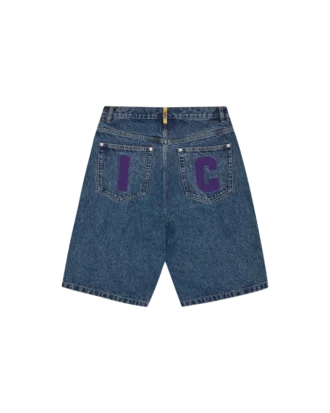 Running Dog-denimshorts