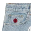 Running Dog-denimshorts