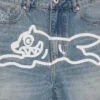 Running Dog-denimshorts