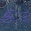 Running Dog-denimshorts
